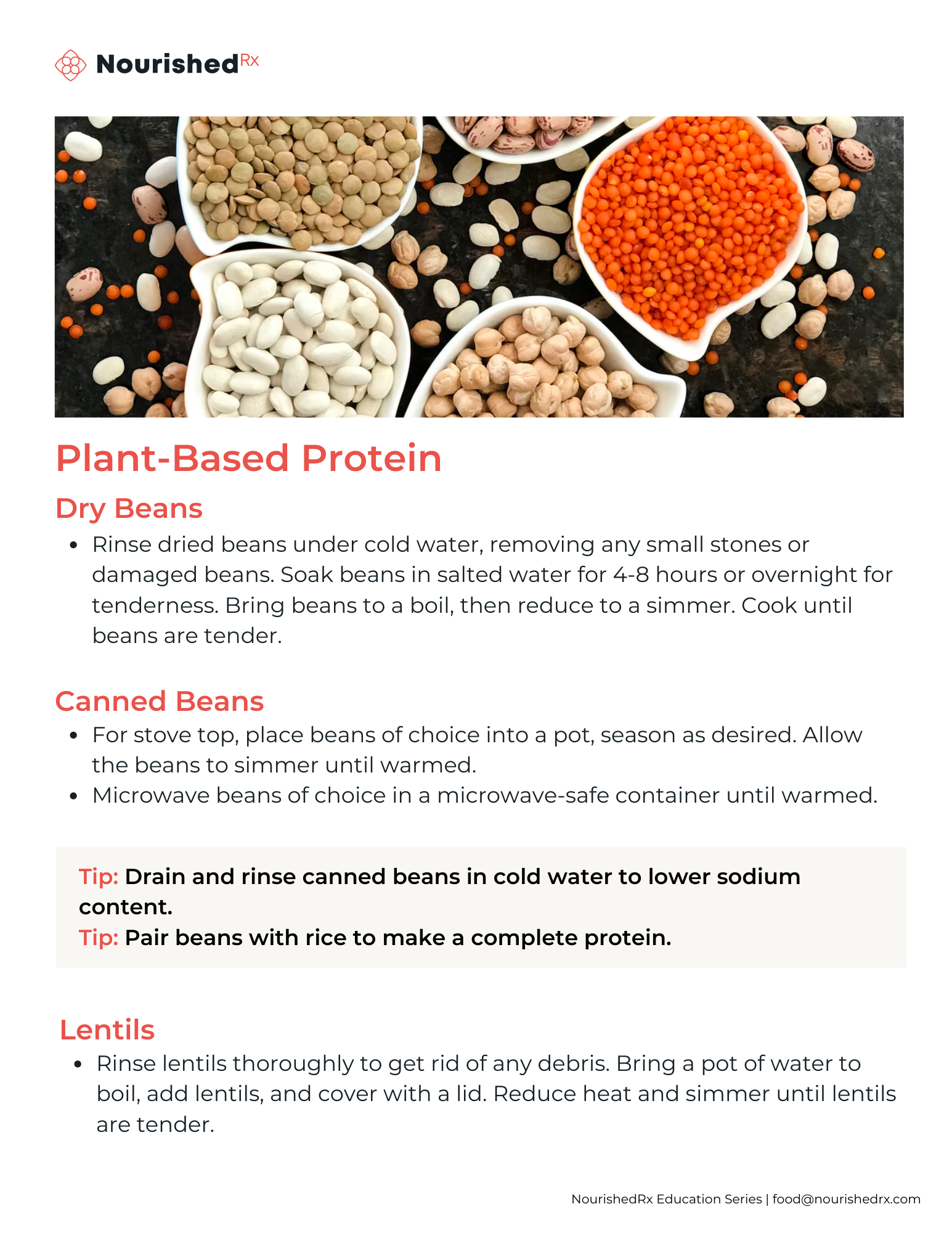 Tips for Cooking Proteins NourishedRx