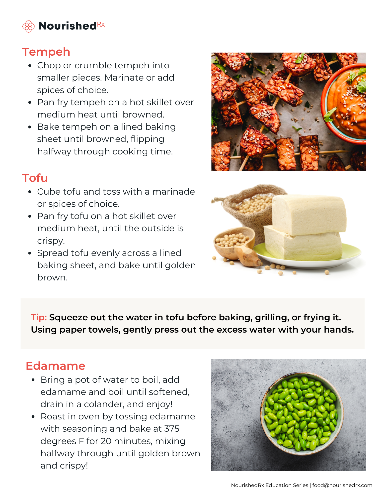 Tips for Cooking Proteins NourishedRx